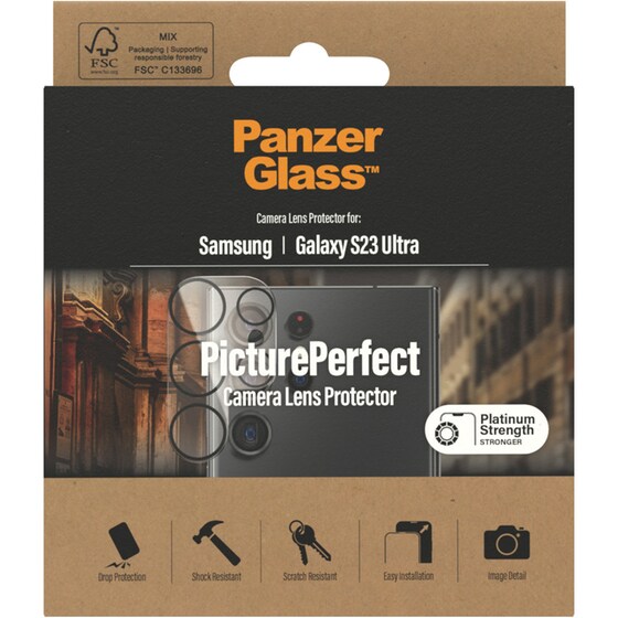 Προστατευτικό κάμερων Samsung Galaxy S23 Ultra - PanzerGlass Camera Lens Protector image 2