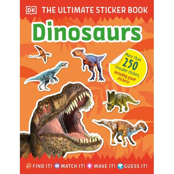 Ultimate Sticker Book Dinosaurs image 0