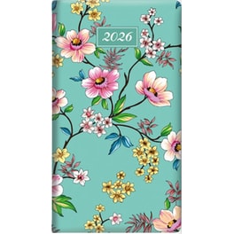 Ημερολόγιο Τσέπης/ Ατζέντα Εβδομαδιαίο 2026 Θεοφύλακτος 12M Multi Floral