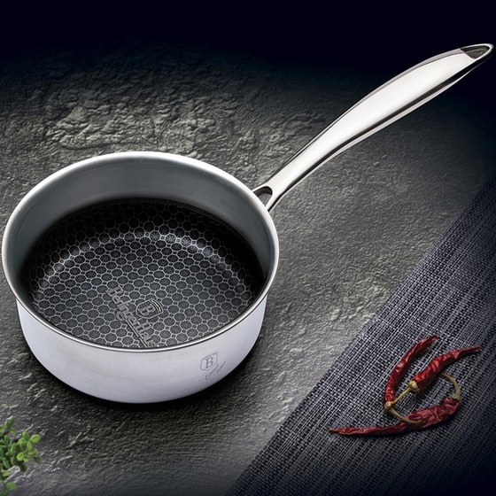 Κατσαρολάκι BERLINGER HAUS BH-6559 18 cm 1.8 L Inox image 1
