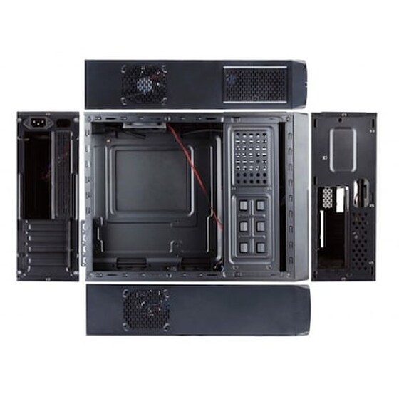 Κουτί Desktop Chieftec UE-02B Mini-Tower 250W - Μαύρο image 3