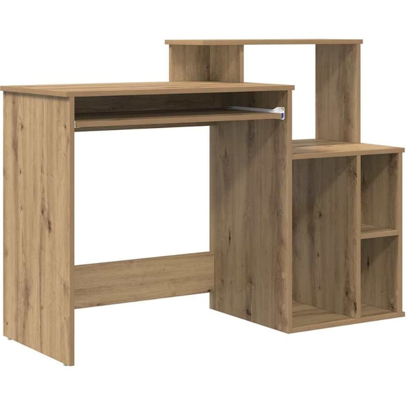 Γραφείο VidaXL από Επεξεργασμένο Ξύλο 120,5x44x88,5 cm - Artisan Δρυς