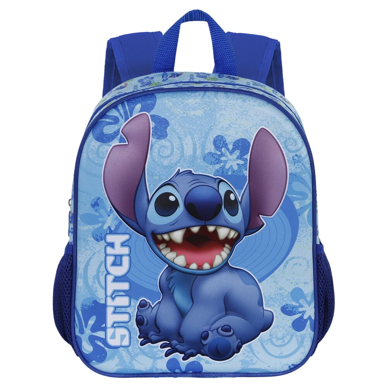 KARACTERMANIA Τσάντα Πλάτης Disney Stitch Aloha Γαλάζια 3d 31cm