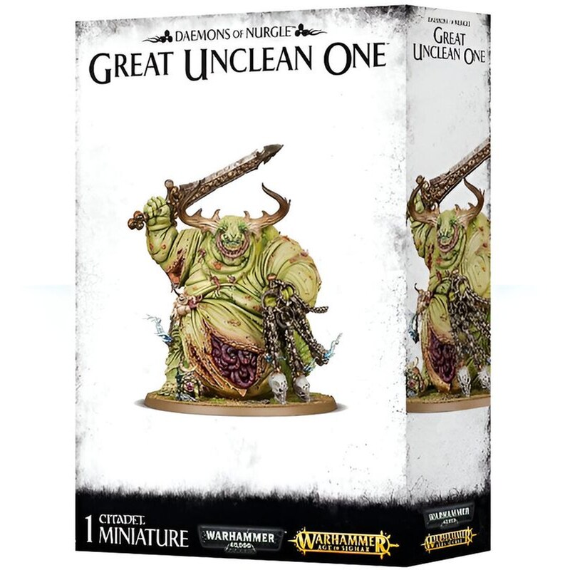Daemons Of Nurgle Great Unclean One Warhammer: Age of Sigmar GAMES WORKSHOP
