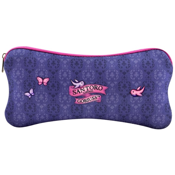 Κασετίνα Βαρελάκι Safta Neoprene Gorjuss Cheshire Cat Μονή image 1