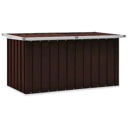Μπαούλο Αποθήκευσης Κήπου VidaXL 129X67X65 cm -  Καφέ