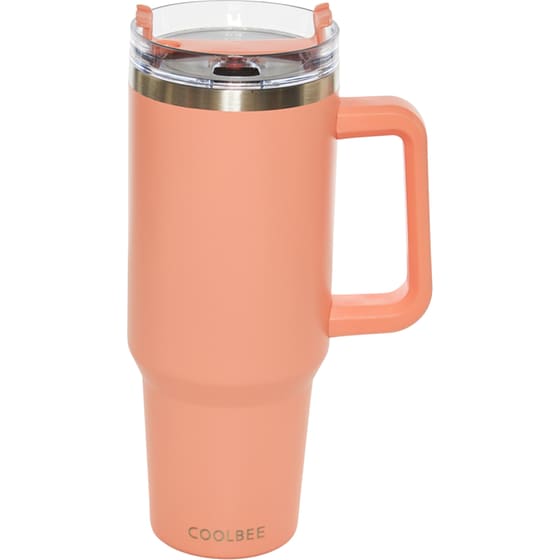 Θερμός Handled Tumbler Coolbee Πορτοκαλί 1200 ml image 1