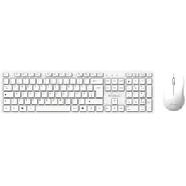Mediarange MROS278-GR Ασύρματο Σετ Πληκτρολόγιο - Ποντίκι White (GR)