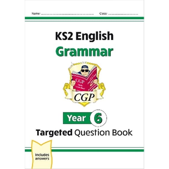 KS2 English Year 6 Grammar Targeted Question Book (with Answers) image 0