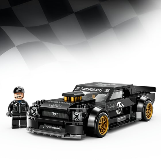 LEGO® Speed Champions Ford Mustang Hoonicorn V1 του '65 του Ken Block (77262) image 4