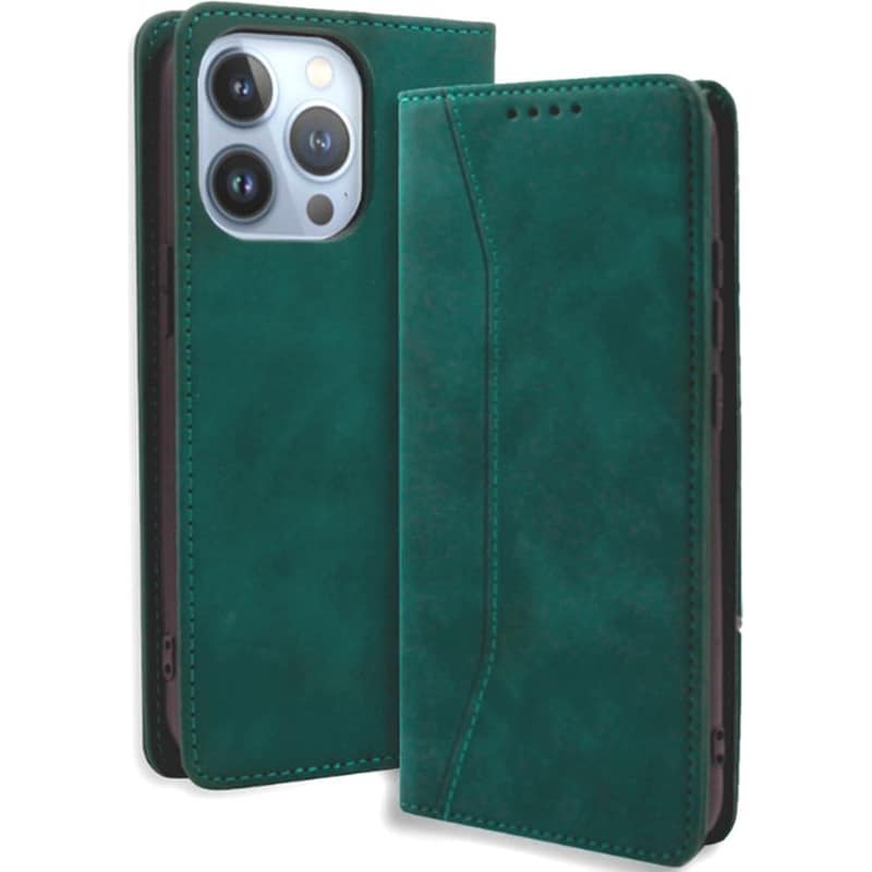 BODYCELL Θήκη Apple iPhone 13 Pro Max - Bodycell Book Case - Green