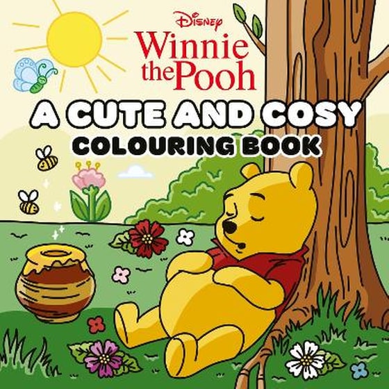 Disney Winnie the Pooh: A Cute and Cosy Colouring Book image 0