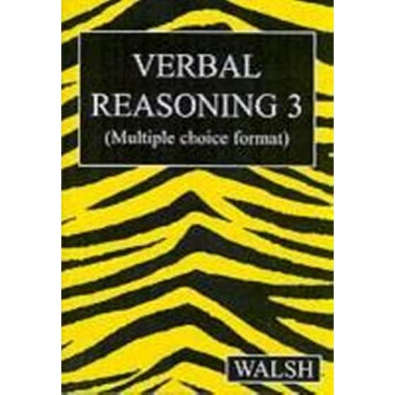 Verbal Reasoning 3: Bk. 3 image 0