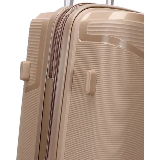 Βαλίτσα&nbsp;Μεγάλη&nbsp;Amber&nbsp;Μόκα 75cm image 4