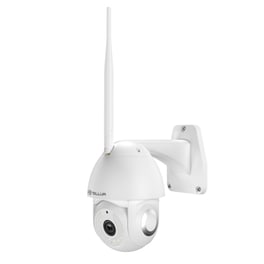 Tellur Smart Wifi Outdoor Camera Έξυπνη Ip Κάμερα Εξωτερικού Χώρου Wifi Σε Λευκό Χρώμα, Ultrahd, Ptz, Autotracking, 3mp