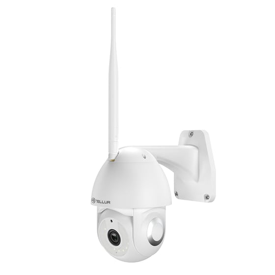 Tellur Smart Wifi Outdoor Camera Έξυπνη Ip Κάμερα Εξωτερικού Χώρου Wifi Σε Λευκό Χρώμα, Ultrahd, Ptz, Autotracking, 3mp image 0
