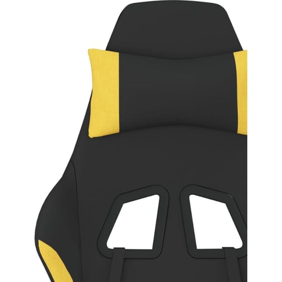 Καρέκλα Gaming VIDAXL 3143746 με Υποπόδιο - Μαύρο image 9