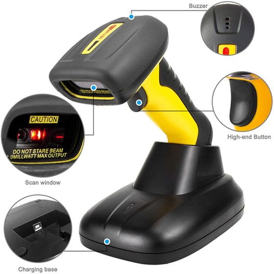 NETUM 3-in-1 Scanner Χειρός Bluetooth CCD Βιομηχανικό Ανάγνωση 1D Barcodes image 8