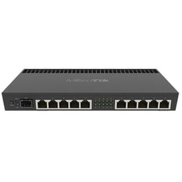 Mikrotik RB4011IGS RM Ασύρματο Router Wi‑Fi με Θύρες Gigabit Ethernet Μαύρο