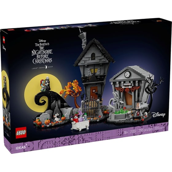 LEGO® Ideas Disney Tim Burton's The Nightmare Before Christmas (21351) image 0