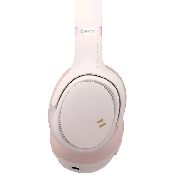 Havit H630bt Pro Ασύρματα Ακουστικά Κεφαλής - Ροζ image 4