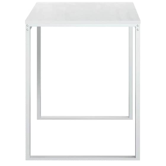 Γραφείο Υπολογιστή VidaXL από Μοριοσανίδα 110x60x73 cm - Λευκό image 3