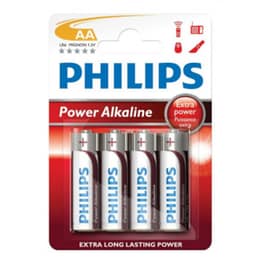 Philips Αλκαλικές Μπαταρίες Lr6p4b AA 1.5V 4τμχ
