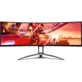 AOC Agon AG493UCX2 Gaming Monitor 48.8'' Ultrawide QHD VA Curved 165Hz 1ms