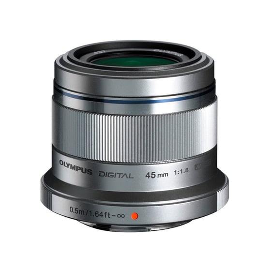 Olympus M.Zuiko 45mm f/1.8 - Olympus lens - Ασημί image 1