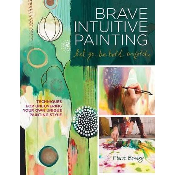 Brave Intuitive Painting-Let Go, Be Bold, Unfold! image 0