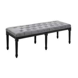 Σκαμπό Σαλονιού  Ταμπουρέ Ξύλινο 142x47x51 cm - Γκρι