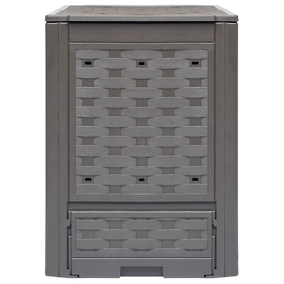 Vidaxl Κομποστοποιητής Κήπου Καφέ 60 X 60 X 83 Εκ. 300 Λίτρα image 3