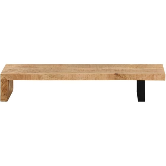 Έπιπλο Τηλεόρασης VidaXL από Ξύλο 120x30x40cm - Μαύρο/Καφέ image 6