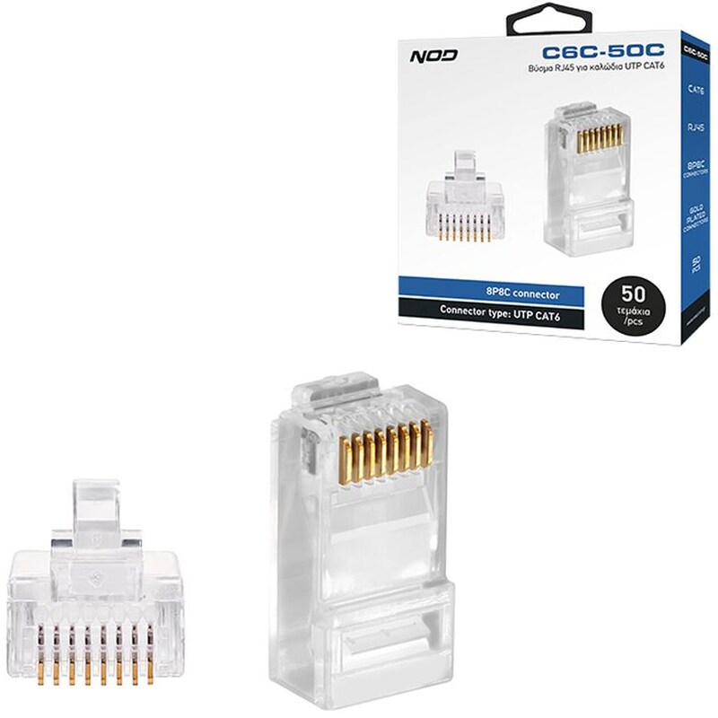 NOD Αντάπτορας C6C-50C σε Διάφανο