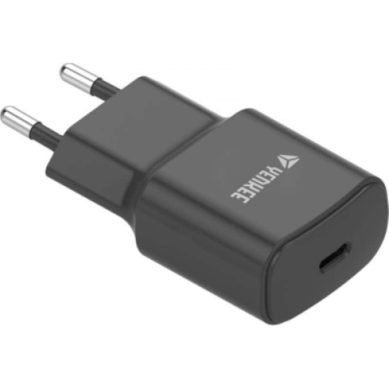 YENKEE Yenkee Yac 2033bk USB-C Φορτιστής Κινητού PD 20W - Μαύρο