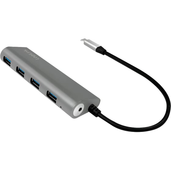 LogiLink UA0309 USB Hub 4-Port USB 3.1 συμβατό με USB-C image 2