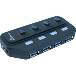 MediaRange MRCS505 USB Hub 4-Port USB 3.0 συμβατό με USB-A