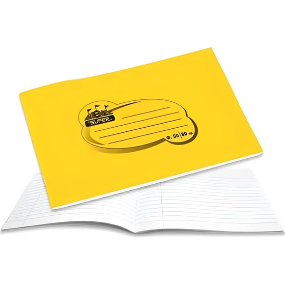 Τετράδιο Ορθογραφίας SKAG Β5 Super Κίτρινο 50 Φύλλων (1 Τεμάχιο) image 0