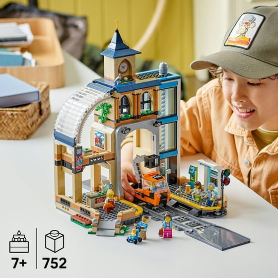 LEGO® City Κεντρικός Σιδηροδρομικός Σταθμός (60469) image 2