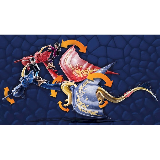 PLAYMOBIL® DreamWorks Dragons: The Nine Realms - Οι Wu και Wei με την Jun (71080) image 3