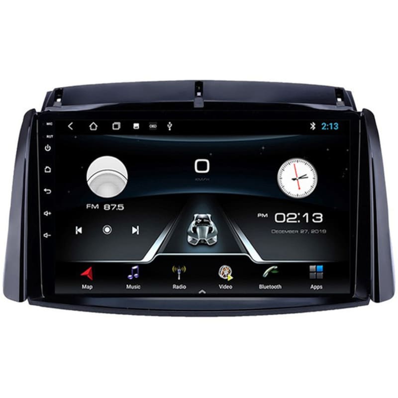 Ηχοσύστημα με Οθόνη Αφής 9 Android GPS Wi-Fi Bluetooth 6GB/ 128GB για Renault Koleos (2006 - 2017) - Μαύρο