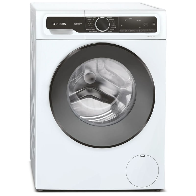 PITSOS WUP140BG9 9 kg 1.400 Στροφές Λευκό Πλυντήριο Ρούχων PITSOS