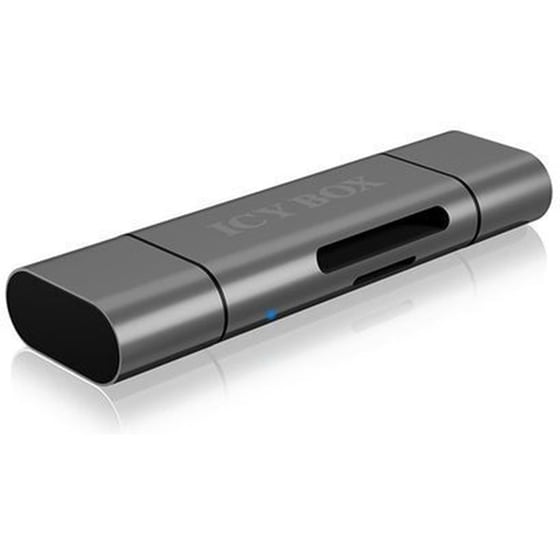 Icy Box Card Reader IB-CR200-C USB 2.0 - Γκρι image 3