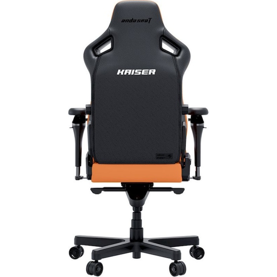 Καρέκλα Gaming Anda Seat Kaiser 4 V2 XLarge με 6D Μπράτσα Δερματίνης - Πορτοκαλί image 4