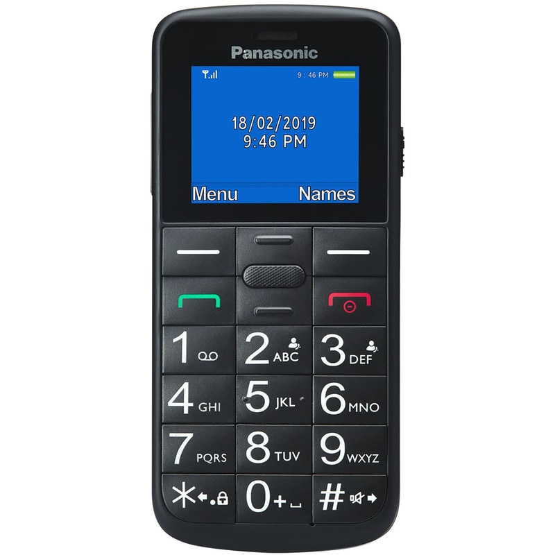 PANASONIC Panasonic KX-TU110 Dual Sim - Μαύρο