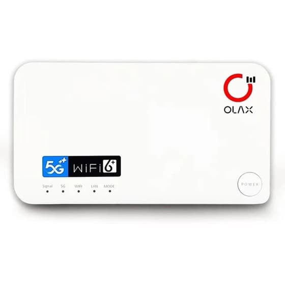 Olax 5G LTE G5010 Ασύρματο Router Wi‑Fi 6 Dual Band με Μπαταρία 4000mAh και Θύρα LAN image 1