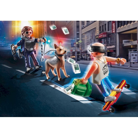 PLAYMOBIL® Action Heroes Police Action Κλέφτης και Άστυνομος (70461) image 2