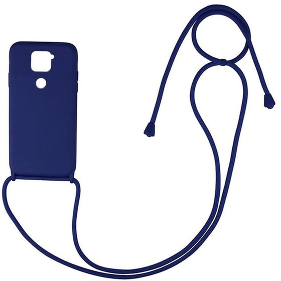 Θήκη Xiaomi Redmi Note 9 - Sonique Carryhang Με Κορδόνι - Μπλε image 0