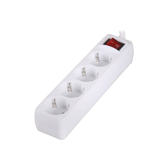 Πολύπριζο Lamtech LAM023718 4 θέσεων 1.4m - Λευκό image 1