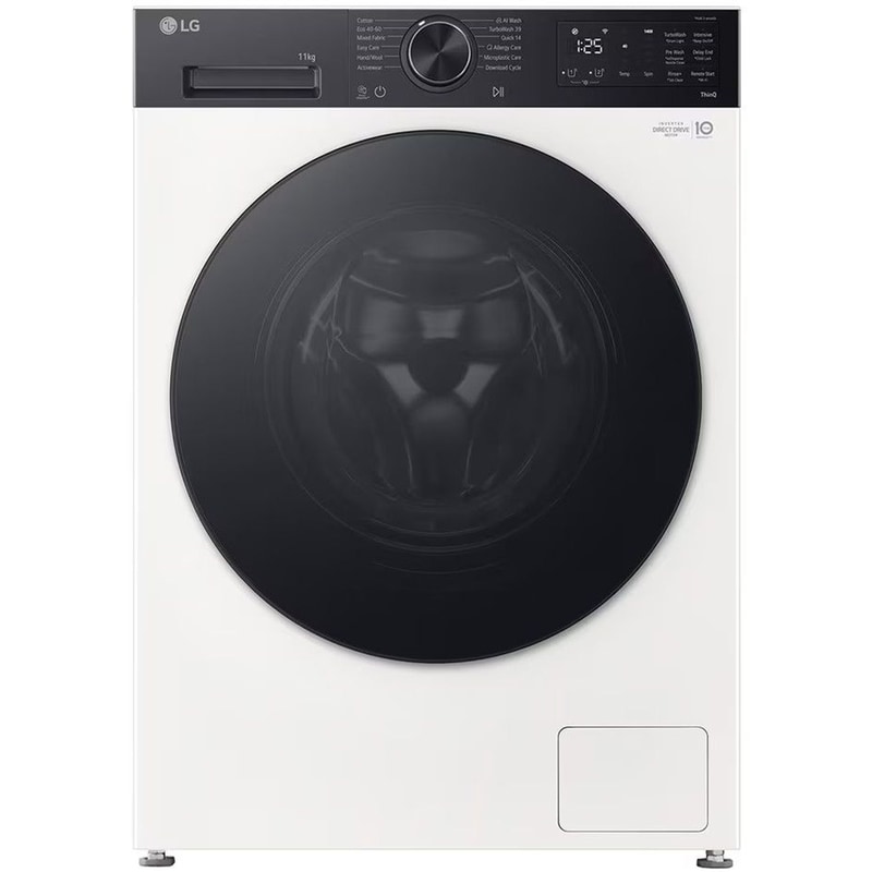 LG F4X5511THB 11 kg 1.400 Στροφές με WiFi Λευκό Πλυντήριο Ρούχων